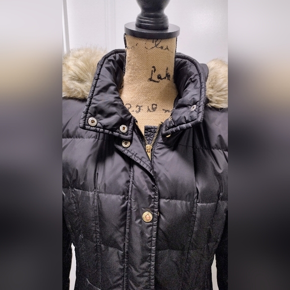 ✨HPx2✨Michael Kors Ladies Black Puffer Winter Coat Water-resistant (Size L) - Picture 8 of 17